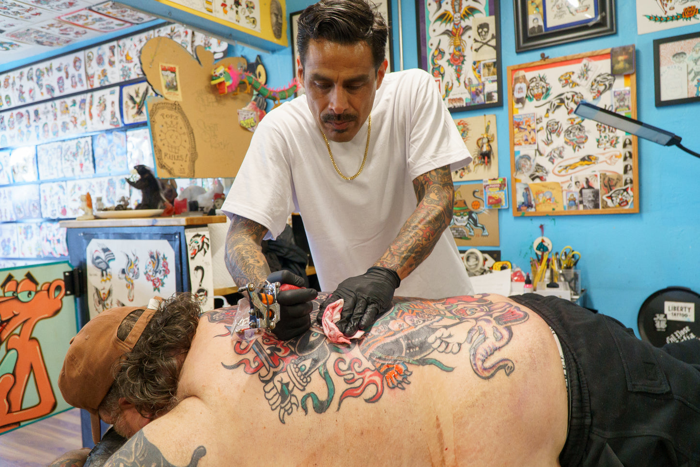 Sergio Hernandez Buff Tatter Shirt