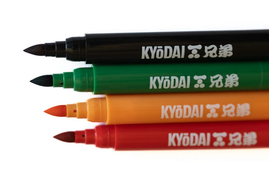 KYODAI Brush Pen 5 PACK